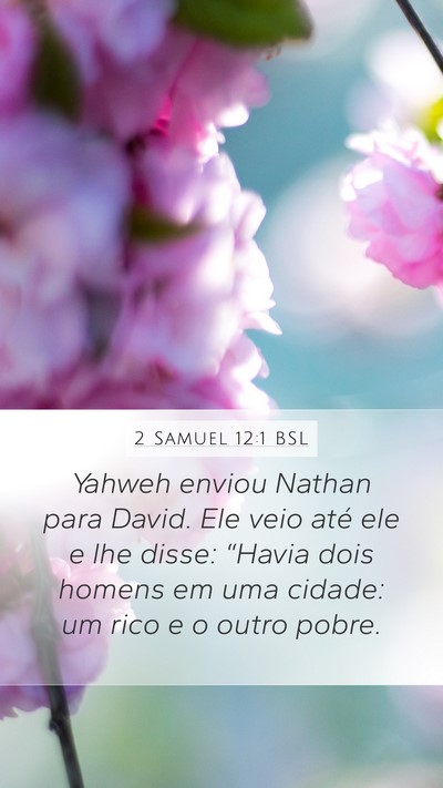 2 Samuel 12:1 BSL Bible Verse Image