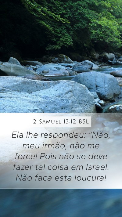 2 Samuel 13:12 BSL Bible Verse Image