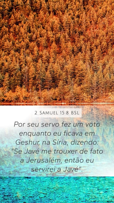 2 Samuel 15:8 BSL Bible Verse Image