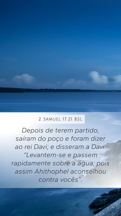 2 Samuel 17:21 BSL Bible Verse Image