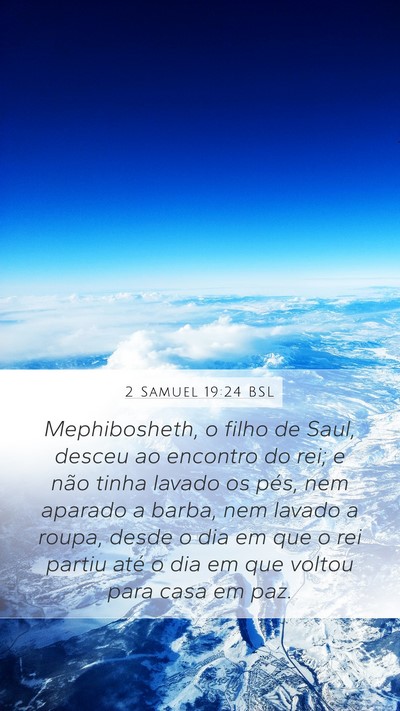 2 Samuel 19:24 BSL Bible Verse Image
