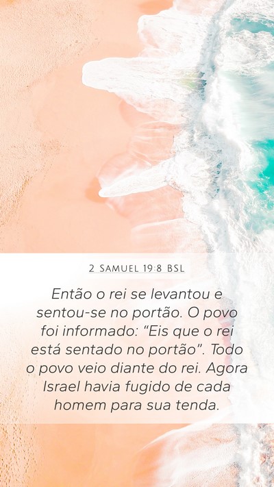 2 Samuel 19:8 BSL Bible Verse Image