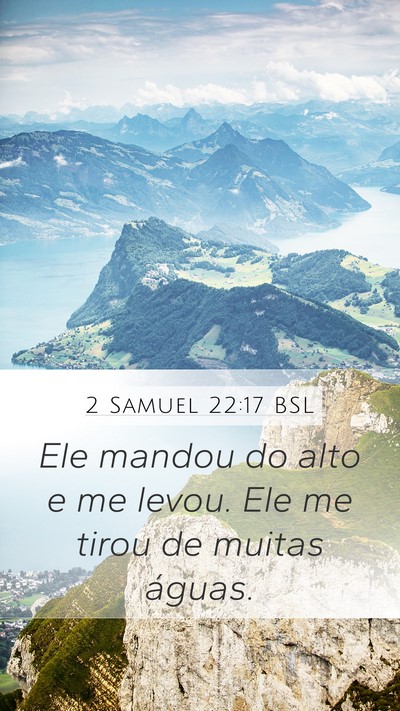 2 Samuel 22:17 BSL Bible Verse Image
