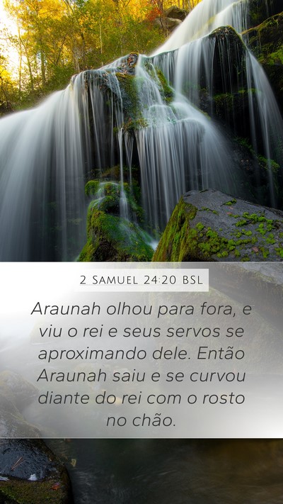 2 Samuel 24:20 BSL Bible Verse Image