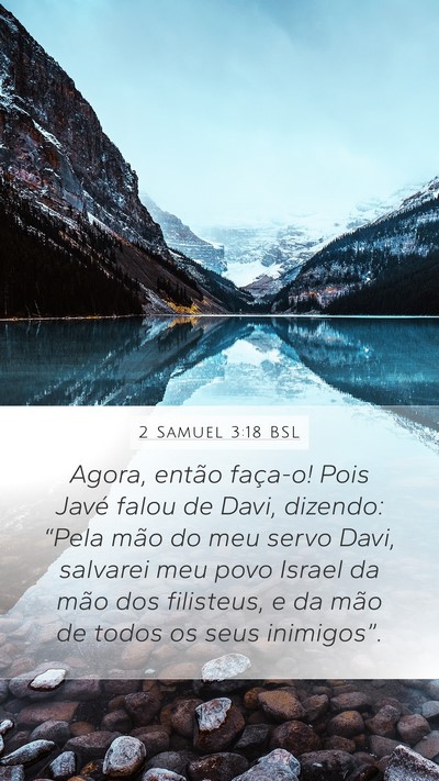 2 Samuel 3:18 BSL Bible Verse Image
