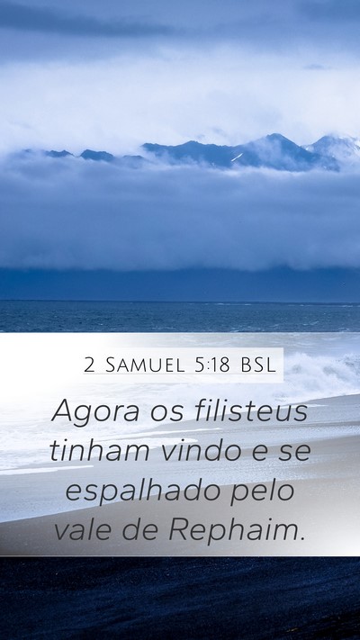 2 Samuel 5:18 BSL Bible Verse Image