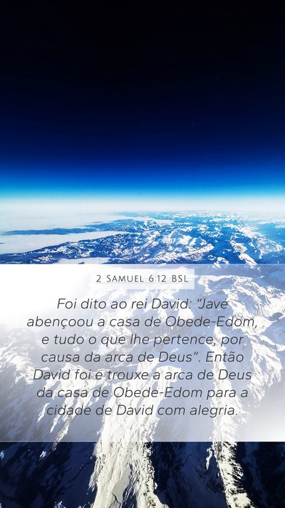 2 Samuel 6:12 BSL Bible Verse Image