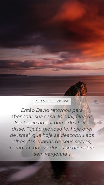 2 Samuel 6:20 BSL Bible Verse Image