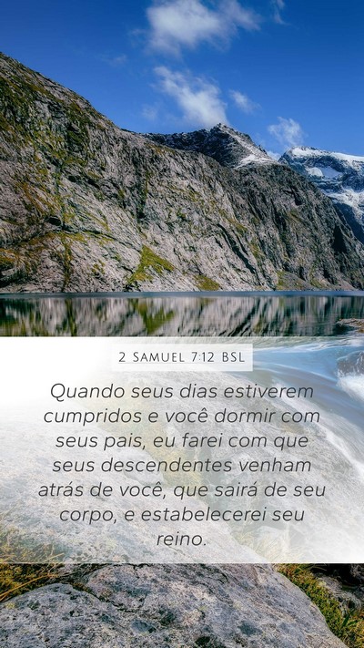 2 Samuel 7:12 BSL Bible Verse Image