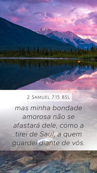 2 Samuel 7:15 BSL Bible Verse Image