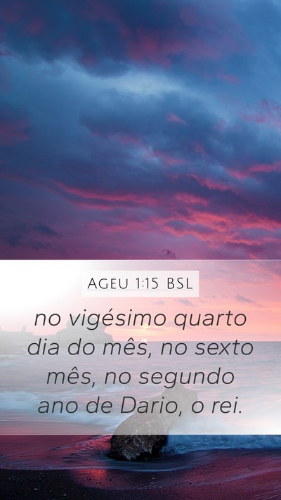 Ageu 1:15 BSL Bible Verse Image