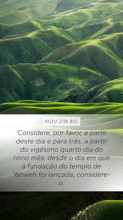 Ageu 2:18 BSL Bible Verse Image