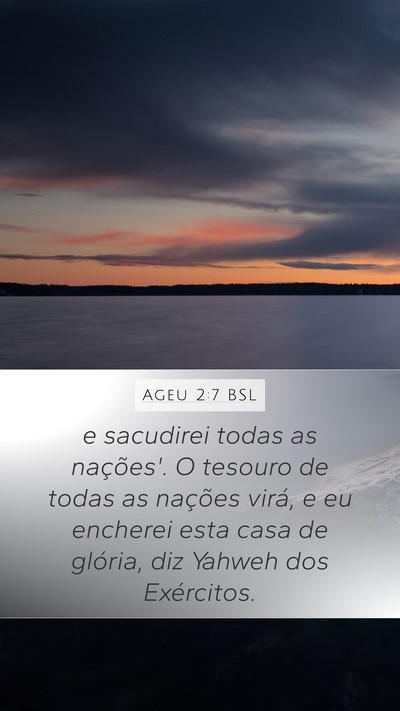 Ageu 2:7 BSL Bible Verse Image