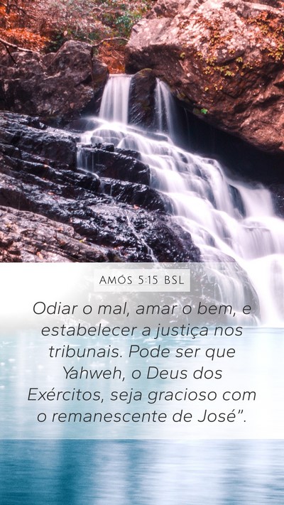Amós 5:15 BSL Bible Verse Image
