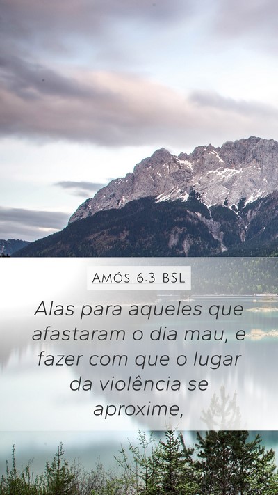 Amós 6:3 BSL Bible Verse Image