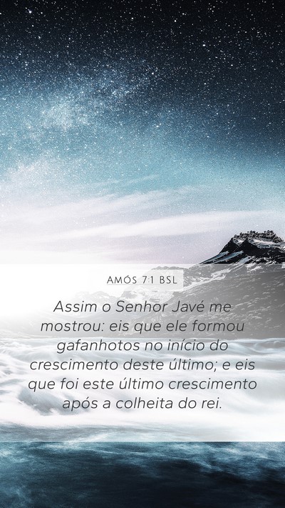 Amós 7:1 BSL Bible Verse Image