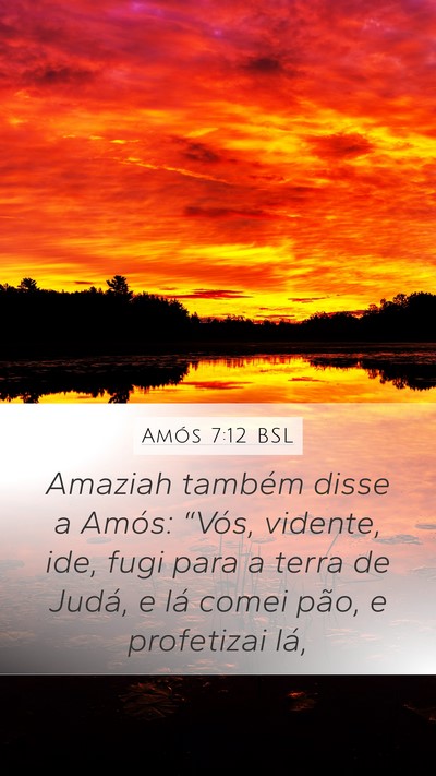 Amós 7:12 BSL Bible Verse Image