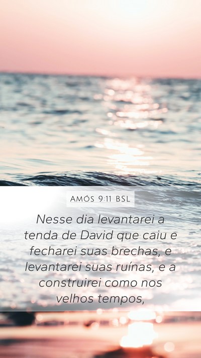 Amós 9:11 BSL Bible Verse Image