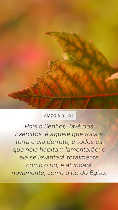 Amós 9:5 BSL Bible Verse Image