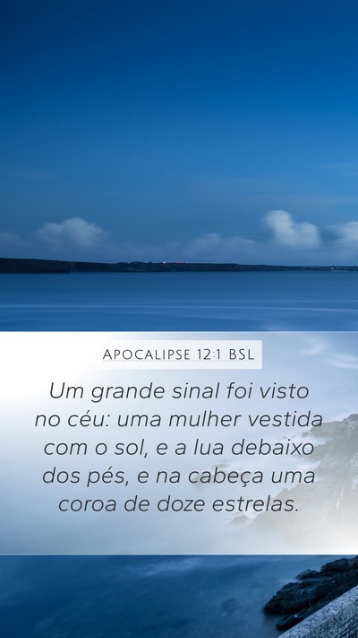 Apocalipse 12:1 BSL Bible Verse Image