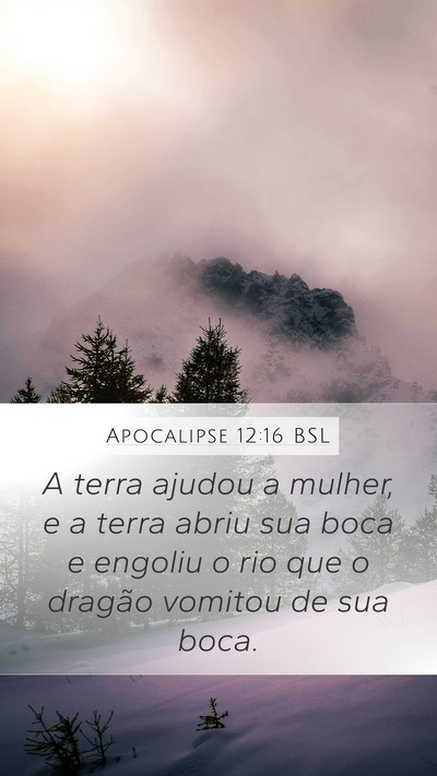 Apocalipse 12:16 BSL Bible Verse Image