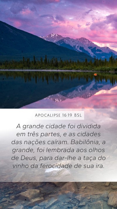 Apocalipse 16:19 BSL Bible Verse Image