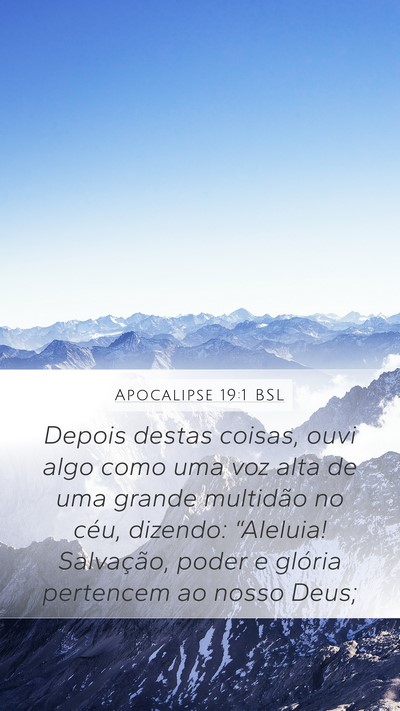 Apocalipse 19:1 BSL Bible Verse Image