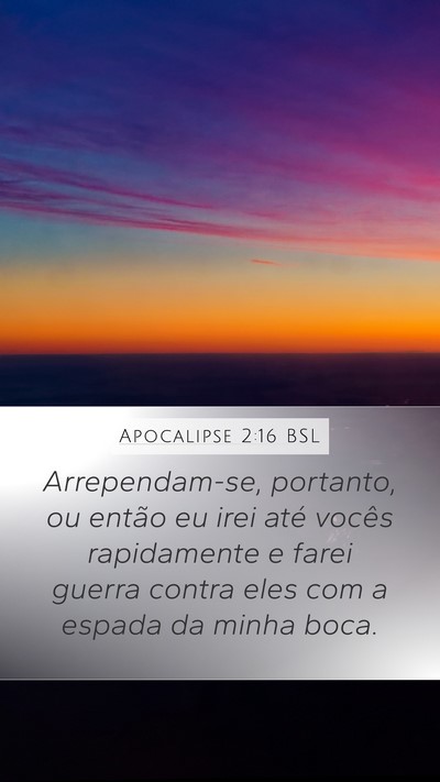 Apocalipse 2:16 BSL Bible Verse Image
