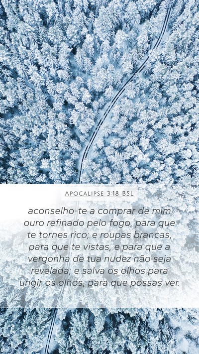 Apocalipse 3:18 BSL Bible Verse Image