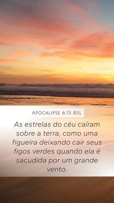Apocalipse 6:13 BSL Bible Verse Image