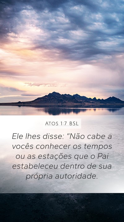 Atos 1:7 BSL Bible Verse Image