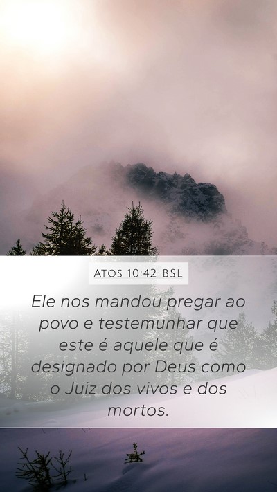 Atos 10:42 BSL Bible Verse Image