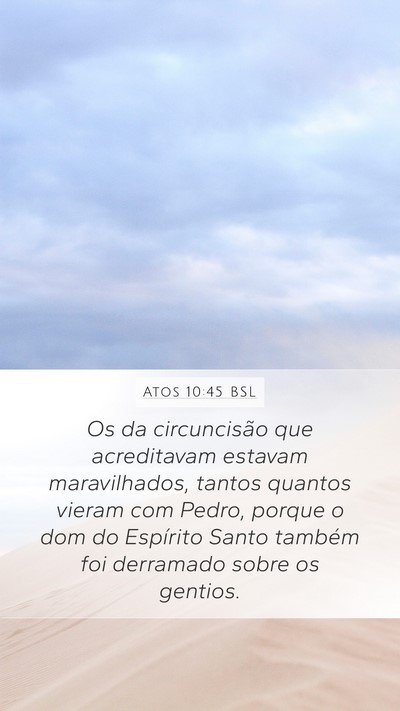 Atos 10:45 BSL Bible Verse Image