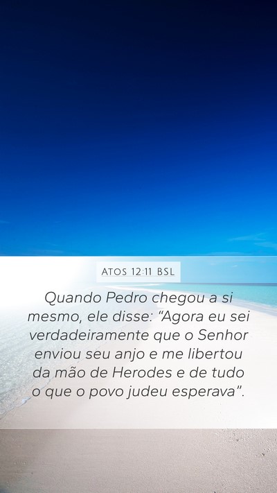 Atos 12:11 BSL Bible Verse Image