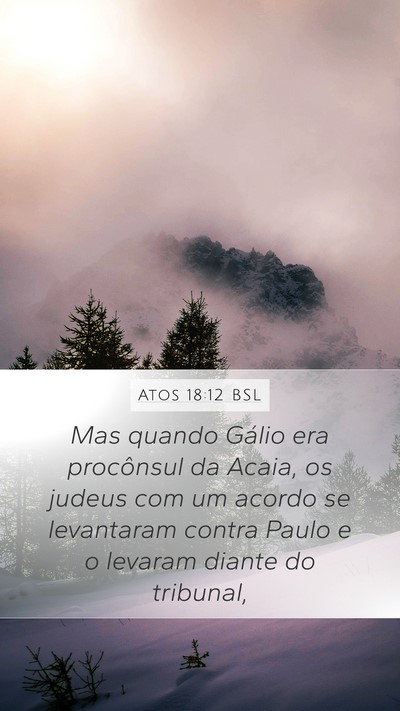 Atos 18:12 BSL Bible Verse Image