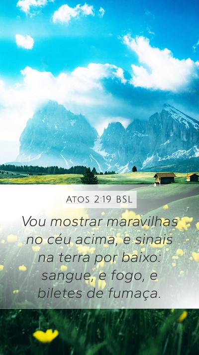 Atos 2:19 BSL Bible Verse Image