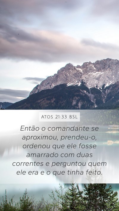 Atos 21:33 BSL Bible Verse Image