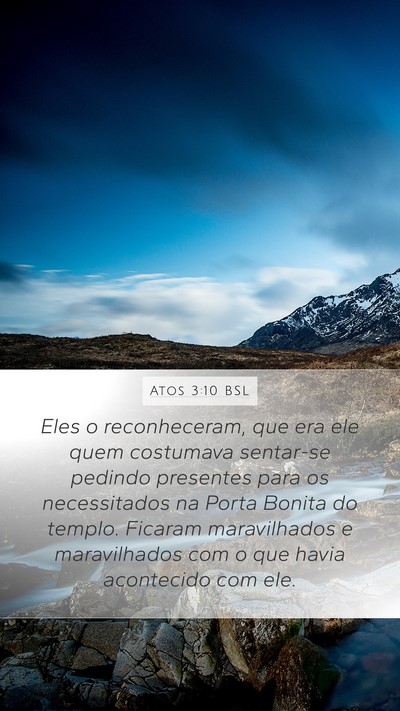 Atos 3:10 BSL Bible Verse Image