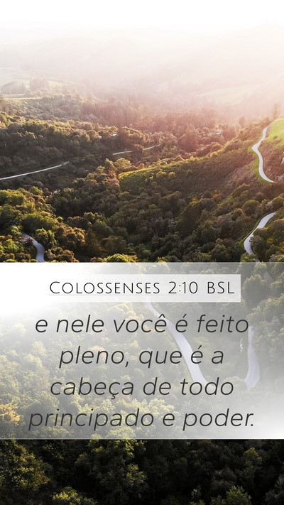 Colossenses 2:10 BSL Bible Verse Image