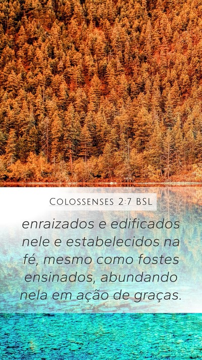Colossenses 2:7 BSL Bible Verse Image