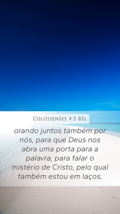 Colossenses 4:3 BSL Bible Verse Image