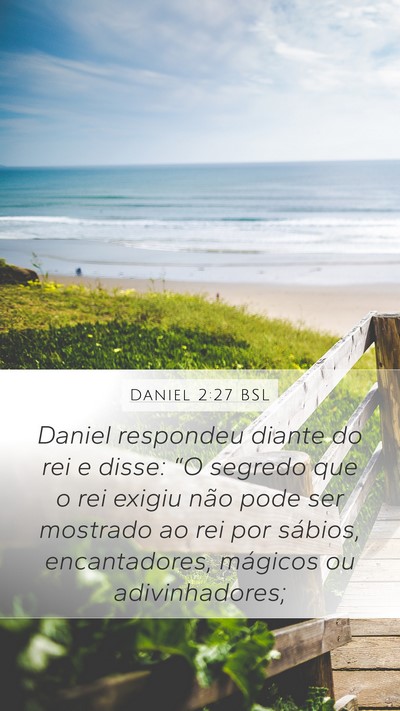 Daniel 2:27 BSL Bible Verse Image