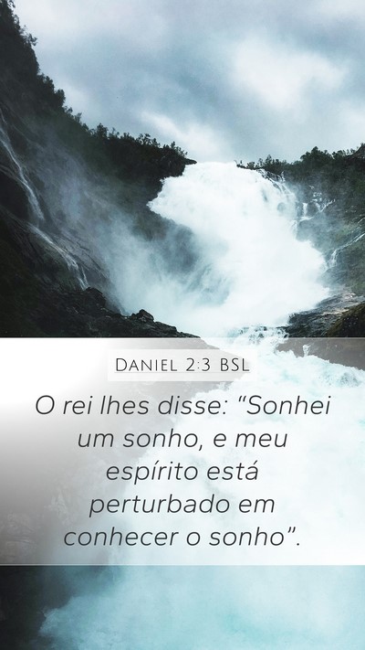 Daniel 2:3 BSL Bible Verse Image