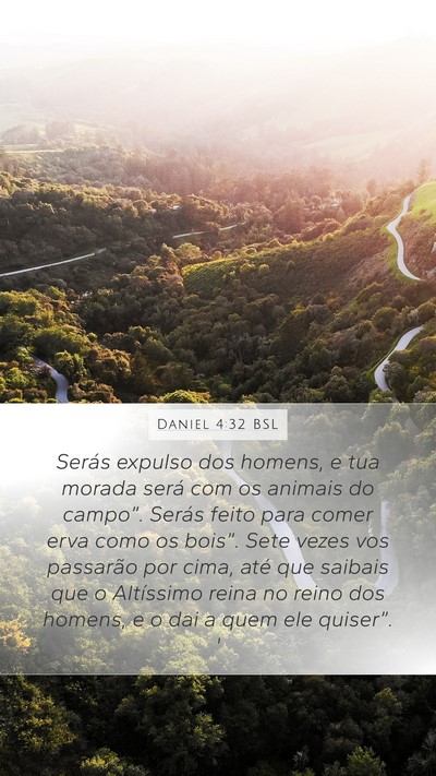 Daniel 4:32 BSL Bible Verse Image