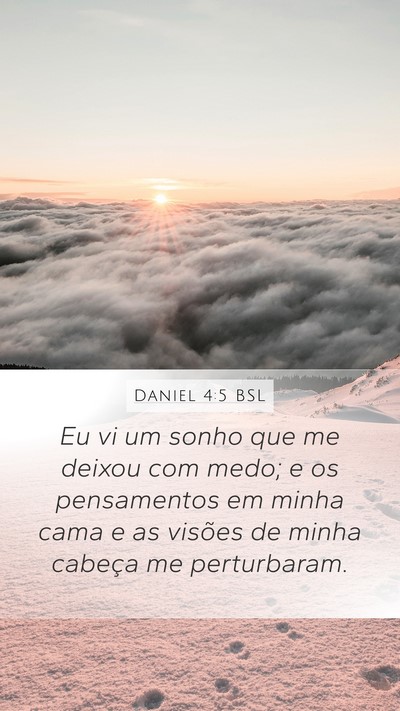 Daniel 4:5 BSL Bible Verse Image