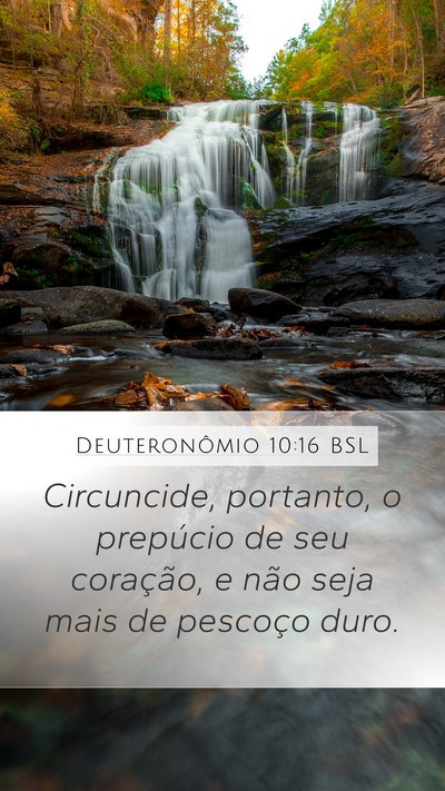 Deuteronômio 10:16 BSL Bible Verse Image