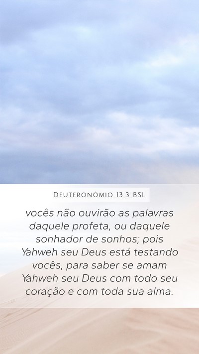Deuteronômio 13:3 BSL Bible Verse Image