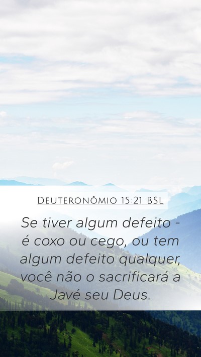 Deuteronômio 15:21 BSL Bible Verse Image
