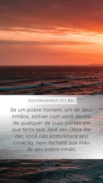 Deuteronômio 15:7 BSL Bible Verse Image