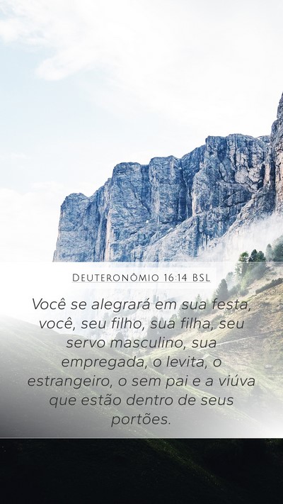 Deuteronômio 16:14 BSL Bible Verse Image